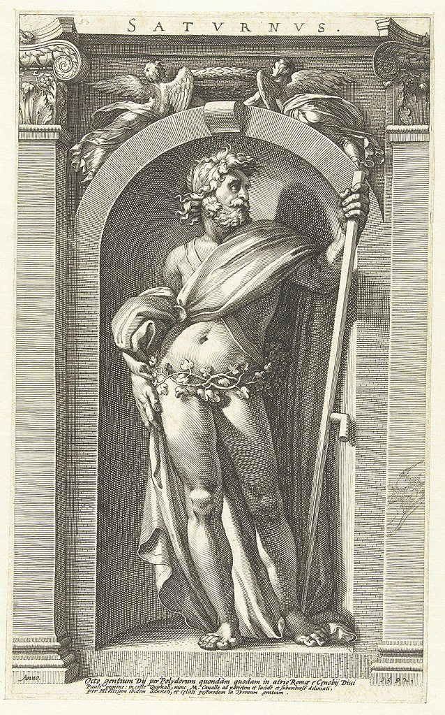 Polidoro da Caravaggio - Saturnus-thumb