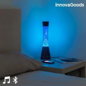 Lampa de lava cu difuzor Bluetooth și microfon nou